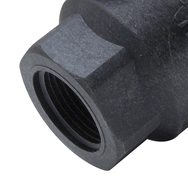 Valvola a sfera in pp a passaggio totale Idrobric SACVAL008XPP