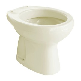 Vaso scarico a muro eco in ceramica champagne LINPH 180-E400-M