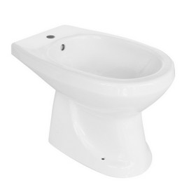 Bidet a terra felce in porcellana bianca LINPH 180-F300-R