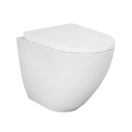 Vaso filo muro serie Des rimless profondo 52 cm Rak Ceramics 182-B450