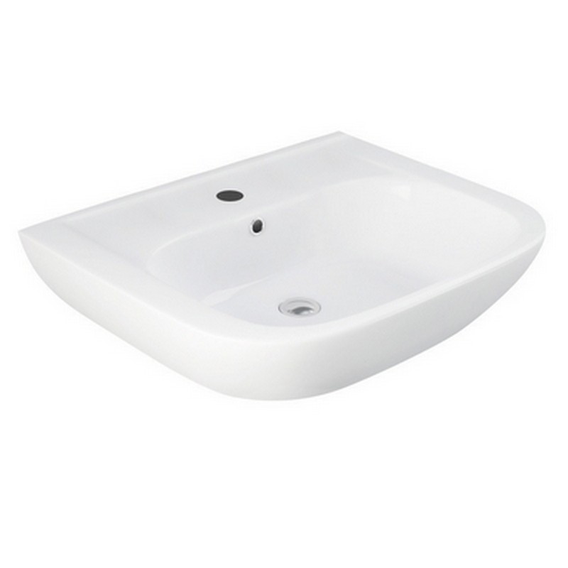 Lavabo L 55 cm serie caroline Rak Ceramics 182-O100-55