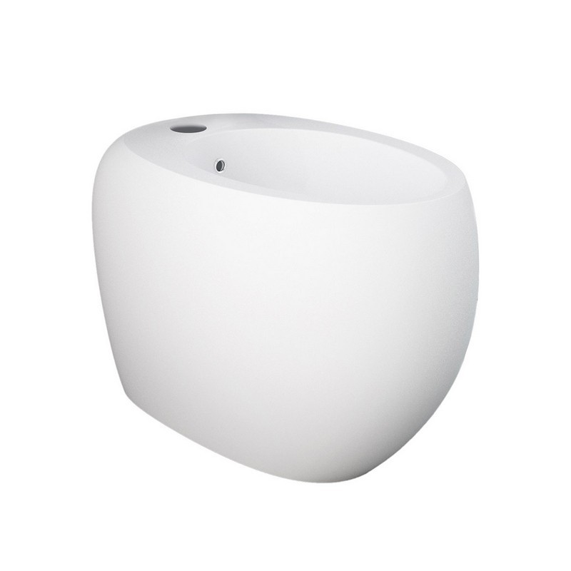 Bidet filo muro cloud bianco opaco Rak Ceramics 182-P300-RBM