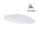 Sedile wc bianco alpino serie Cloud con soft closing Rak Ceramics 182-P901