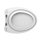 Sedile wc bianco alpino serie Cloud con soft closing Rak Ceramics 182-P901
