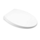 Sedile wc bianco alpino serie Cloud con soft closing Rak Ceramics 182-P901