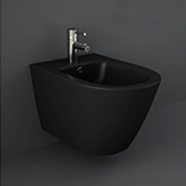 Bidet sospeso feeling nero opaco Rak Ceramics 182-F312-RNM