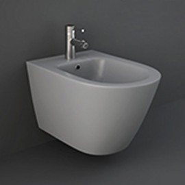 Bidet sospeso feeling grigio opaco Rak Ceramics 182-F312-RGM
