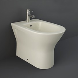 Bidet filo muro feeling beige opaco Rak Ceramics 182-F300-REM