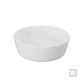 Lavabo da appoggio feeling tondo bianco alpino Rak Ceramics 182-F110-BA