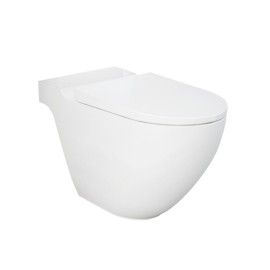 Vaso monoblocco serie Des a pavimento rimless Rak Ceramics 182-B420