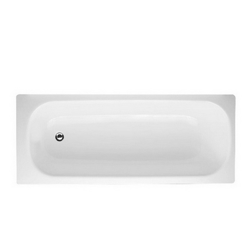 Vasca in acciaio smaltata bianca 170X70 cm Smavit 101-500-17