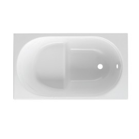 Guscio vasca rettangolare 120 x 70 serie Rubino Glass 1989 101-6012