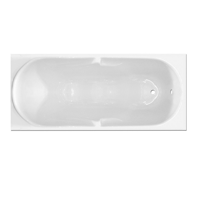 Guscio vasca rettangolare 160x70 serie Milo Glass 1989 101-6016