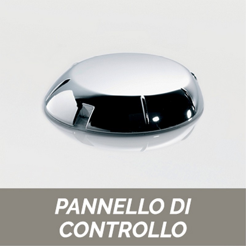 Vasca rettangolare 160x70 con idromassaggio e pannello serie milo Glass 1989 101-6516 Vasca rettangolare 160x70 con idromassaggio e pannello serie milo Glass 1989 101-6516