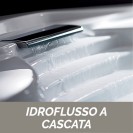 Vasca idromassaggio 140x140 con rubinetteria bordo vasca angolare serie cipro Glass 1989 101-75142 Vasca idromassaggio 140x140 con rubinetteria bordo vasca angolare serie cipro Glass 1989 101-75142
