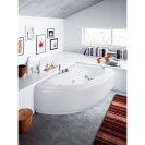Vasca idromassaggio 150x100 destra angolare serie grazia con pannello Glass 1989 101-75150-DX Vasca idromassaggio 150x100 destra angolare serie grazia con pannello Glass 1989 101-75150-DX