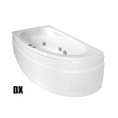 Vasca con idromassaggio angolare destra serie zaira con pannello  101-76160-DX Vasca con idromassaggio angolare destra serie zaira con pannello  101-76160-DX