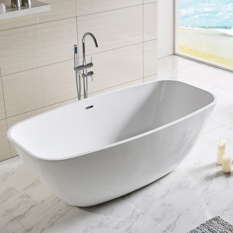 Vasca freestanding 180x87 cm acrilico modello Gemma  101-901