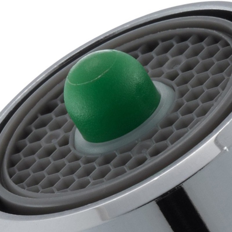 Aeratore maschio con pulsante che eroga da 5 l/min a 11 l/min Idrobric BLIROM0125PU