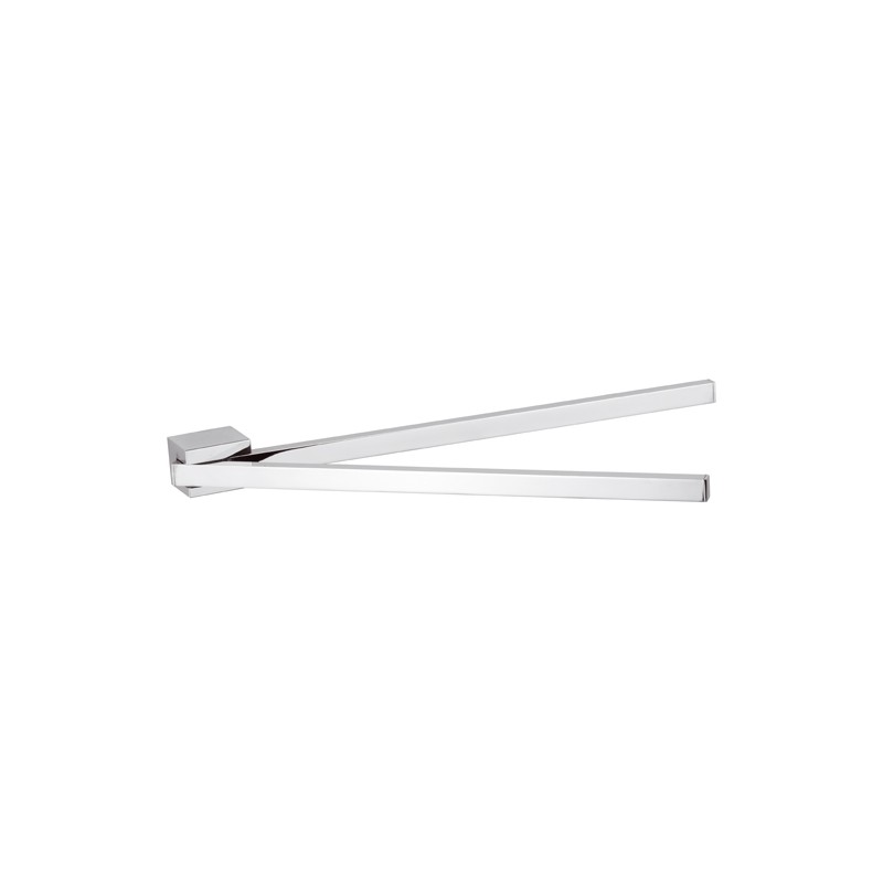Portaasciugamano a braccio girevole 45 cm - serie flat-re Remer FT36