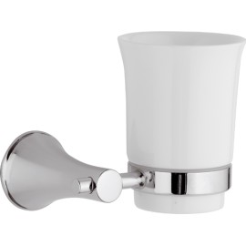 Porta bicchiere/spazzolini da muro - serie delicata Remer DE15