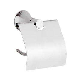 Portarotolo con coperchio da muro - serie delicata Remer DE60