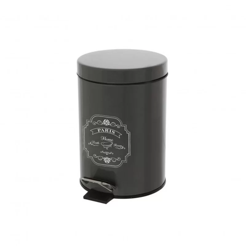 Pattumiera 3l grigia serie Vintage Feridras 006511 Pattumiera 3l grigia serie Vintage Feridras 006511