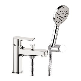 Miscelatore per lavabo dotato di deviatore con doccino serie Energy Remer EY03