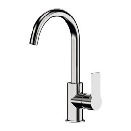 Miscelatore cucina monoforo 90 gradi con canna alta girevole serie Energy Remer EY72