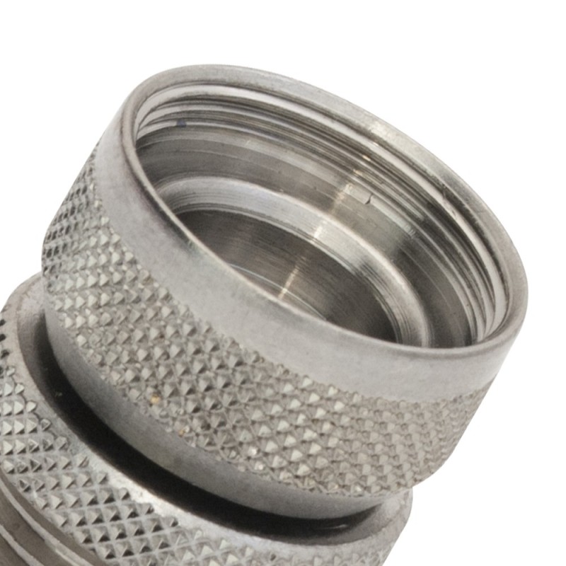 Raccordi girevoli a due pezzi in ottone cromato attacchi mf 1/2" x 22/1 Idrobric BLIRAC0278RO