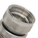 Raccordi girevoli a due pezzi in ottone cromato attacchi mf 1/2" x 22/1 Idrobric BLIRAC0278RO