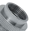 Riduzioni ottone cromato per miniaeratori fm f 16/1 x m 22/1 Idrobric PLARAC0330RC