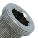 Riduzione ottone cromato con filetto incassato m 18/1 x m 22/1 Idrobric PLARAC0335NC