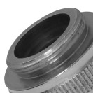 Riduzione in ottone cromato m 22 x f 3/4" Idrobric N0325 C22