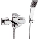 Rubinetto esterno per vasca con doccia duplex - serie qubika Remer Q02