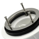 Piletta in pvc per piatto doccia ribassato simil-stone DH 371-395
