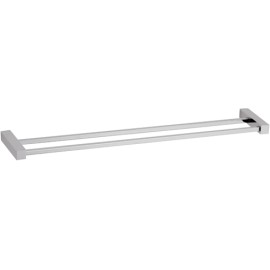 Portasalviette doppio da muro 60 cm - serie sq Remer SQ33