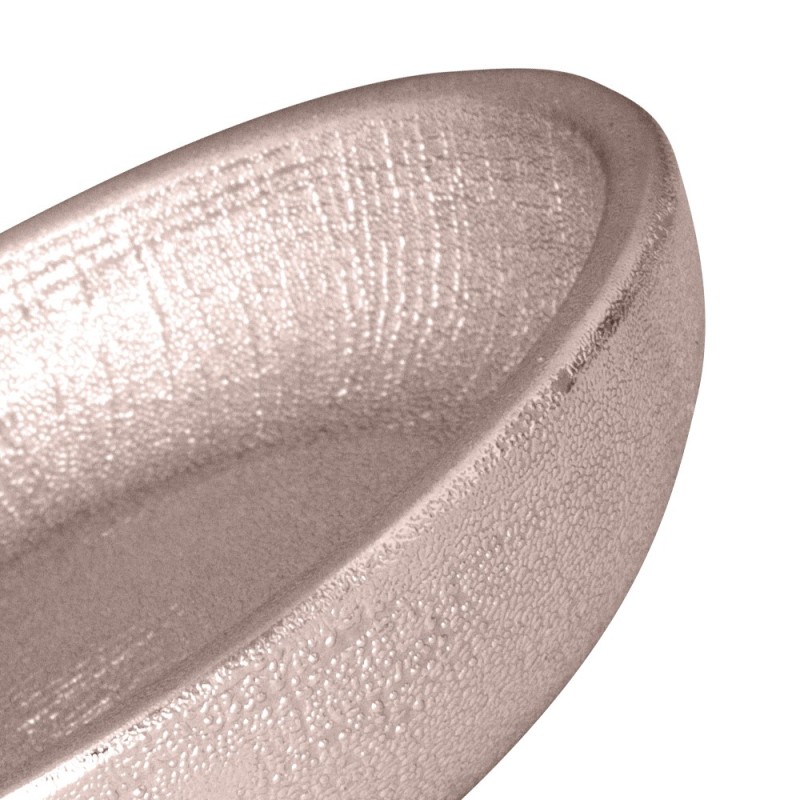 Portasapone serie glitter in ceramica rosa ramato Aquasanit QF2110RA