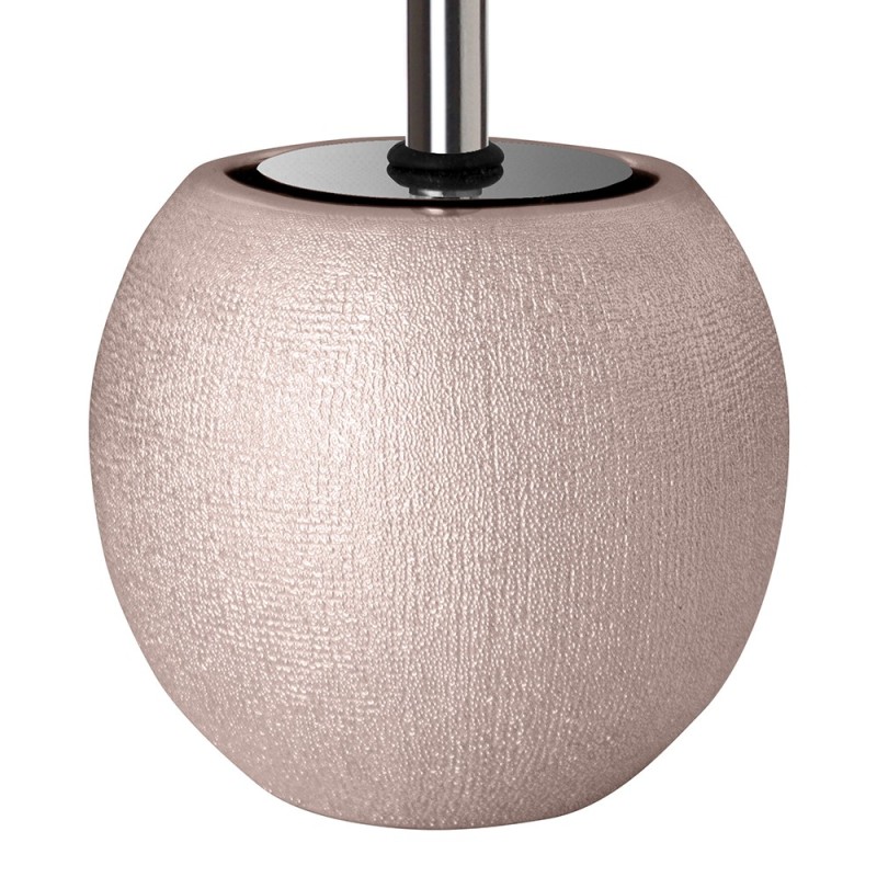 Porta scopino serie glitter in ceramica rosa ramato Idrobric QF2140RA