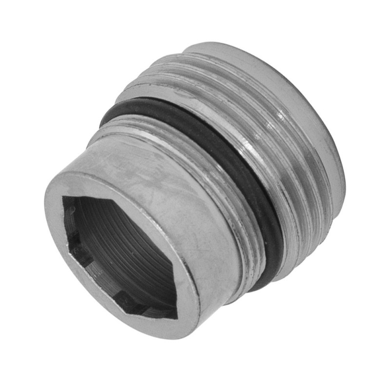 Niples in ottone cromato per attacco canne universali a rubinetti m Idrobric BLIRAC0289AU