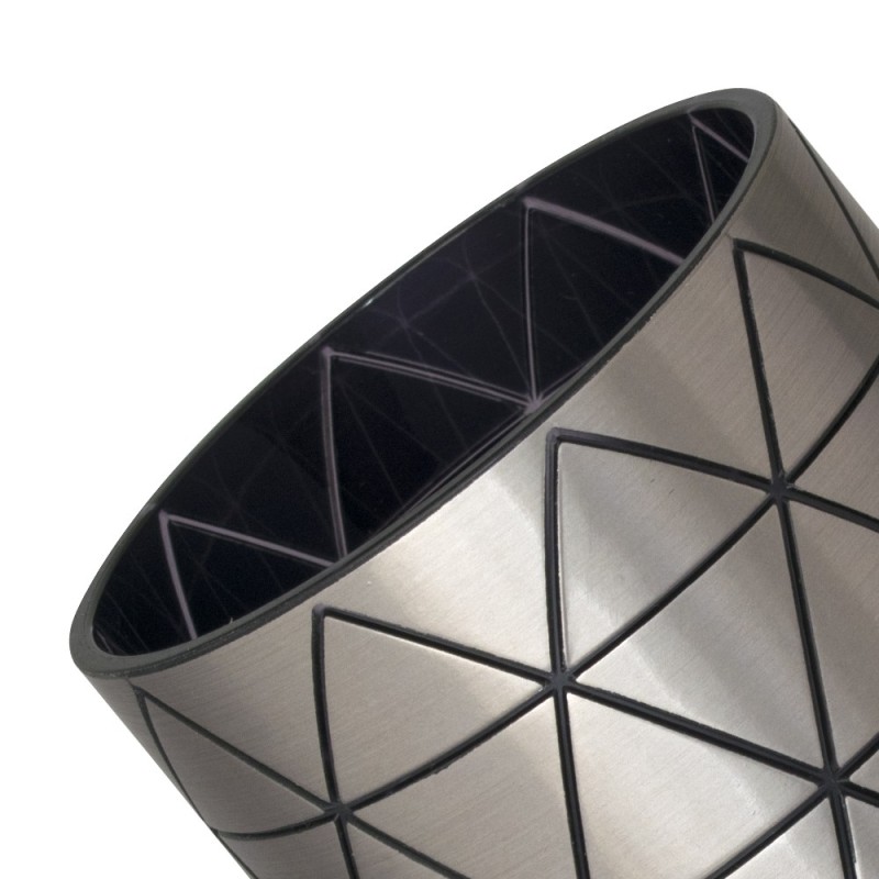 Bicchiere serie bridge color argento Aquasanit QF3100WK