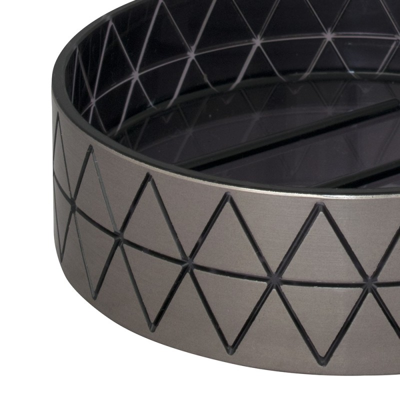 Porta sapone serie bridge color argento Aquasanit QF31110WK