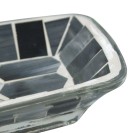 Portasapone serie melody in vetro Aquasanit QF8110GR