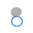Coppia graffa in ottone per maniglia rubinetto Idrobric K0857XX