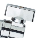 Rubinetto per lavatrice a sfera cromato Idrobric K0261 B