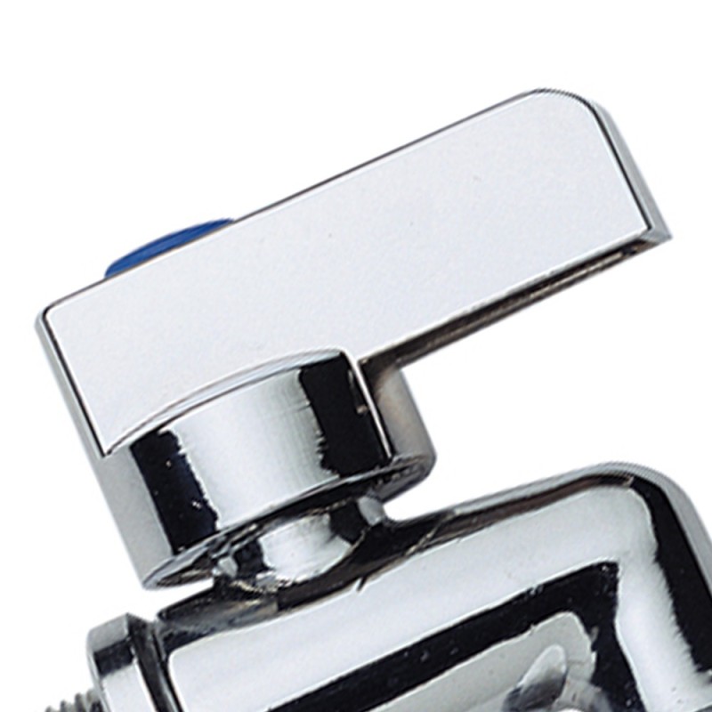 Rubinetto per lavatrice a sfera cromato bibo Idrobric K0220X