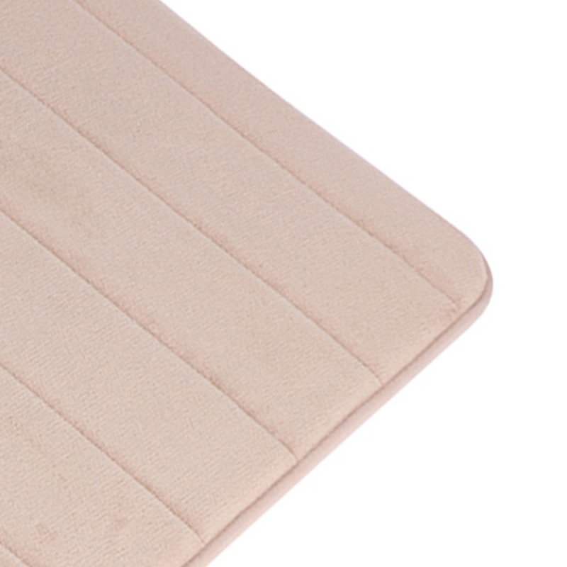 Tappeto memory foam beige 40x60 cm Aquasanit TAME4060BE