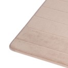 Tappeto memory foam beige 40x60 cm Aquasanit TAME4060BE