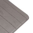 Tappeto memory foam grigio scuro 50x80 cm Aquasanit TAME5080GS