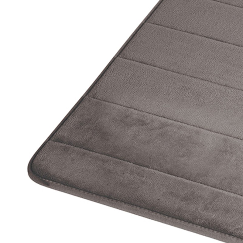 Tappeto memory foam grigio scuro 50x80 cm Aquasanit TAME5080GS